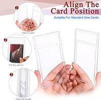 Vente en gros Sports Baseball Gaming Grading Card Holder Acrylique Graded Sports Poke Card Slab pour affichage à collectionner