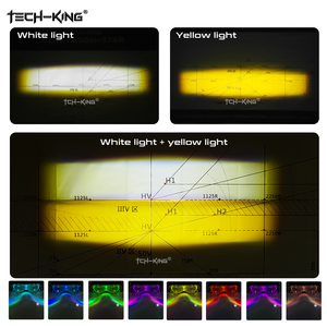 <span class=keywords><strong>Fari</strong></span> per Auto 90W LED con Luci DRL, Doppia Ventola, Luce di Guida e <span class=keywords><strong>Fendinebbia</strong></span>, Luce Ausiliaria Esterna per Veicoli <span class=keywords><strong>Fuoristrada</strong></span> e Camion - Product Image 6