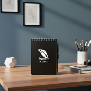 <span class=keywords><strong>Libreta</strong></span> Ejecutiva Personalizada con Logotipo, 5x7 Pulgadas, Textura de Piedra Mineral, con Juego de Bolígrafos, Ecológica, para Escritura, al por Mayor - Product Image 2
