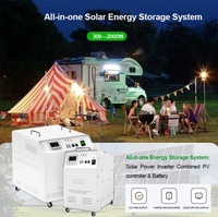 Générateur solaire Quarke Africa à prix avantageux, station d'alimentation portable 1000w, tout-en-un, onduleur portable avec batterie pour la maison