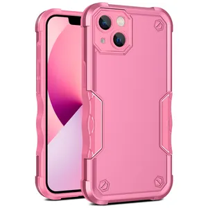 适用于iPhone 13 11 12 Pro Max迷你XS Max XR X 7 8 Plus SE军用级保险杠装甲罩的滑动相机镜头保护手机外壳