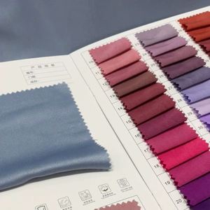 Expédition rapide, vente en gros de tissu en velours coréen extensible multicolore pour robe et textile d'intérieur - Product Image 5