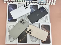 Smartphones d'occasion 90% Neufs, Originaux, Débloqués, iOS 5G pour iPhone 16e, 16, 16 Plus, 16 Pro, 16 Pro Max, 8 Go de RAM + 128 Go/1 To, Téléphones Mobiles