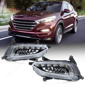 Luces Antiniebla Delanteras LED para Hyundai Tucson 2015-2018, HB4 55W 6000Lm, Luces para Parachoques - Product Image 1