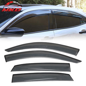 Pare-soleil en acrylique fumé pour Honda Civic 17-21 10ème génération X HB5, déflecteur de fenêtre, protection des portes latérales de la voiture - Product Image 1