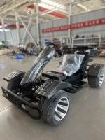 Buggy tout-terrain professionnel à essence, monoplace, 212cc, 4 temps, 750W, 60 km/h, pneus antidérapants de grande taille, pour adultes