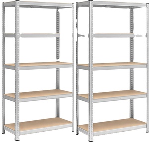 Étagères en <span class=keywords><strong>acier</strong></span> galvanisées Boltless réglables à 5 niveaux 180x90x40cm Usine directe faible puissance <span class=keywords><strong>pas</strong></span> <span class=keywords><strong>cher</strong></span> 80kg par couche 400kg Capacité - Product Image 1