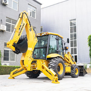 รถตักล้อยางตักหน้าตักหลัง ดีเซล 4x4 รถแทรกเตอร์ขุดดินจากจีน น้ำหนัก 2500 กก. เครื่องยนต์ YUCHAI 190 องศา - Product Image 6