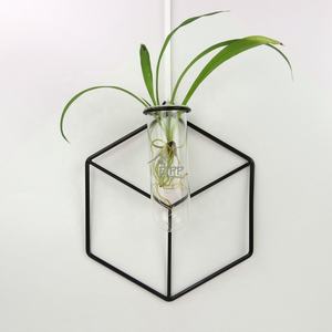 Vase à tubes de Test géométrique en verre forgé, nouveau Design, Vase de fleurs de <span class=keywords><strong>Terrarium</strong></span>, pour la lavande et les plantes hydroponiques, de haute qualité - Product Image 4