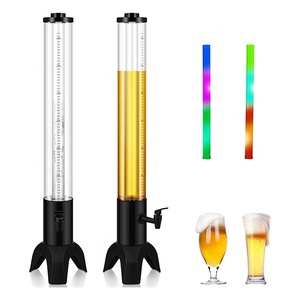 Distributeur de Boissons LED en Forme de <span class=keywords><strong>Girafe</strong></span>, Tour à Bière Lumineuse, Fontaine à Boissons de Table, Serveur de Liquides pour Fêtes, Accessoire de Bar pour Boîte de Nuit - Product Image 2