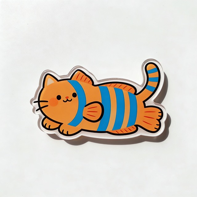 Customized Cartoon Animal Acrylic Refrigerator Magnets for Refrigerator Decoration