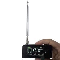 Aluminium ATS-mini V2 0.5-108MHz Radio Mini SSB SI4732 Baru Dengan 2 Antena FM AM Semua Band Penerima ESP32