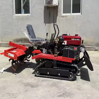 Penjualan Langsung Pabrik Traktor Mini Roda Kecil 25-50 untuk Kebun, Pengolah Tanah yang Dapat Disesuaikan, Harga Spesial