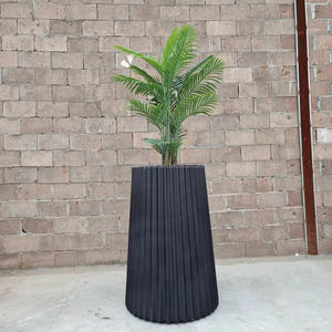 Pots de fleurs en fibre d'argile à prix abordable de l'usine de Foshan pour jardin, extérieur et maison en Chine - Product Image 4