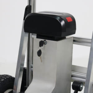 EmssRobot Hopper X mobilitas aluminium bermotor mengangkat Platform lipat portabel 200KG kapasitas beban tangga mendaki tangan truk - Product Image 3