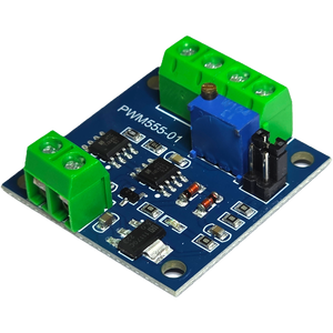 Voltage to PWM Converter Module 0-5V 0-10V Analog Signal to PWM 0-100% Duty Cycle Motor Speed LED <b>Dimmer</b> PWM555-01 for DC Motor - Product Image 1