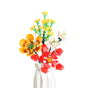 Venta al por mayor bloques de construcción flores sorpresa cajas ciegas regalos con productos mejor caja misteriosa de <span class=keywords><strong>la</strong></span> suerte - Product Image 6