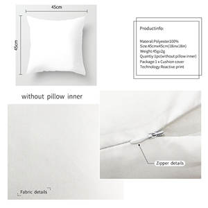 <span class=keywords><strong>2025</strong></span> mới hai mặt kỹ thuật số in gối phòng khách sofa đệm gối tùy chỉnh thêu logo gối - Product Image 5