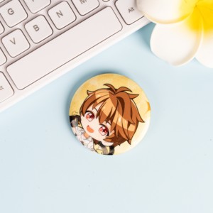 Tùy chỉnh nhân vật hoạt hình thông tư thiếc huy hiệu kim loại không thấm nước huy hiệu được trang bị với kim loại pins - Product Image 4