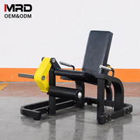 Machine d'extension des jambes assise à charge libre pour entraînement des quadriceps, équipement de fitness pour la musculation des jambes