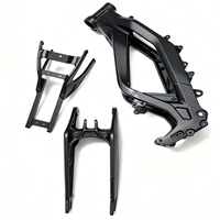 Kit de modification avec cadre principal, bras oscillant, sous-cadre et support de selle en aluminium CNC pour Sur-Ron Light Bee X LBX/Segway X260/X160, Garantie 1 an