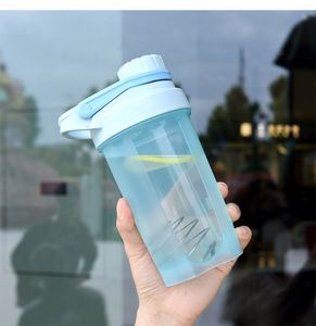 Shaker de protéines minimaliste 500 ml en stock usine, avec gobelet à boire directement, étanche, compatible lave-vaisselle, logo personnalisé, fitness - Product Image 4