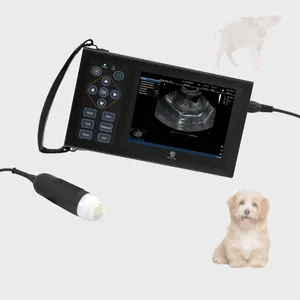 애완 동물 병원 장비 초음파 휴대용 수의사 휴대용 USG 풀 디지털 휴대용 수의 초음파 기계