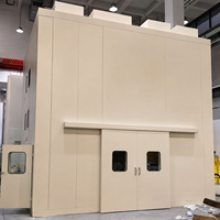 Cabine acoustique industrielle sur mesure, insonorisée, anti-bruit, pour compresseur, générateur, machine