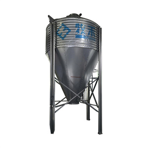 Fabriqué en Chine MUHE en acier galvanisé pour granulés d'aliments pour poulets Bacs <span class=keywords><strong>de</strong></span> <span class=keywords><strong>stockage</strong></span> d'aliments pour fermes Silo à grains avec technologie IOT - Product Image 1