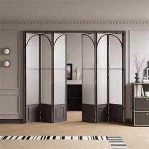 <span class=keywords><strong>Porte</strong></span> coulissante pliante <span class=keywords><strong>de</strong></span> balcon rétro française, cloison pour cuisine, salon et salle <span class=keywords><strong>de</strong></span> bain - Product Image 4