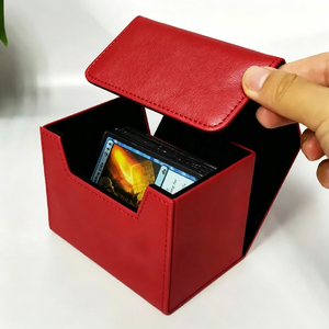 Boîte de rangement pour cartes résistante à l'eau, élégante et compacte, protège jusqu'à 100+ cartes de taille standard pour les passionnés de cartes - Product Image 4