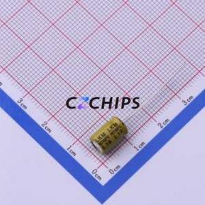 Condensador Electrolítico de Aluminio de Orificio Pasante LKMC0901C181MF, Orificio Pasante, D6.3xL9mm 180uF 20% 16V 486mA-100kHz - Product Image 2