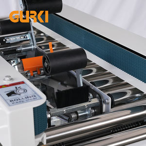 מכונת אריזת קרטון אוטומטית מכונת אריזת קרטון עבור קופסאות ארוכות חצי אוטומטית אוגר קרטון מונע תחתון - Product Image 3