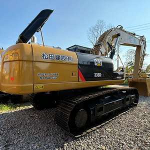 เครื่องขุดมือสองขนาดใหญ่ CAT336D เชื่อถือได้พร้อมสภาพการทำงานที่ดีปั๊มทรงพลัง CAT330D CAT336DL ตัวเลือกพร้อมสำหรับการส่งออก - Product Image 1
