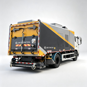 Camion de lavage routier 12M3 à double usage (humide et sec) avec récupération complète des eaux usées et sans eau stagnante - Product Image 1