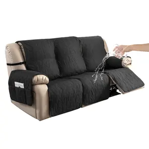 3-Sitzer Drei-Sitzer-Sofabezüge Fabrik direkt Großhandel wasserabweisend Couch-Reciner-Schubladen