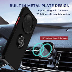 Fundas de teléfono móvil con soporte de anillo magnético translúcido para Xiaomi <span class=keywords><strong>Redmi</strong></span> A3 <span class=keywords><strong>A1</strong></span> A2 4G Plus, funda de teléfono mate a prueba de golpes con ajuste completo - Product Image 4