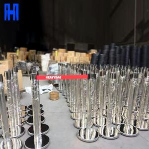 حامل حاجز قائمة الانتظار في مدينة هوفويباو, حامل حاجز قائمة الانتظار في مركز المدينة ، درابزين معرض للمطار ، درابزين تلسكوبي من جانبين لمصارف الفنادق - Product Image 6