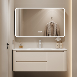 Bathroom Storage Solution Industry-Compliant Sizing Smart Space Optimization DIY-Friendly Installation Bathroom Vanity - Product Image 3