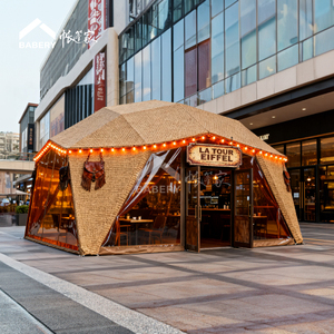 Tùy chỉnh sang trọng hiện đại bốn mùa ống loại lều với Oxford/PVC/vải vải cho khu nghỉ mát glamping & sinh thái khách sạn thiết lập nhanh chóng - Product Image 1