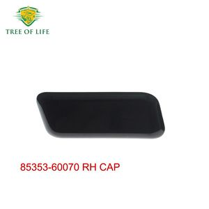Toyota Headlight Washer Nozzle Caps 85354-60070 85353-60070 <b>Clip</b> On Plastic Front <b>Bumper</b> Cover - Product Image 2