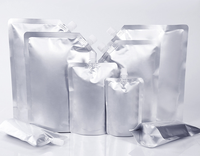 Récipients de boissons chaudes et froides, personnalisés, Durable, mat, étui debout, pochette à bec en aluminium pour liquide alimentaire, unités