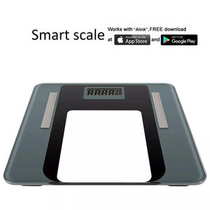 Nouvelle conception, grande balance numérique avec écran LCD, balance de composition corporelle Bluetooth, balance intelligente pour le corps - Product Image 4