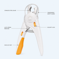Coupe-ongles écologiques en acier inoxydable pour animaux de compagnie, outil de toilettage sûr pour chats, fournitures de soin des pattes, vente en gros