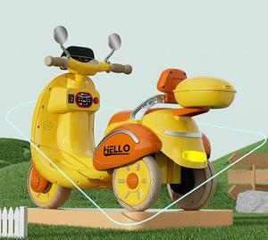Bonitos juguetes de coche de paseo en motocicleta eléctrica para niños con música y luces tamaño de rueda pequeña juguete de bebé al por mayor - Product Image 4