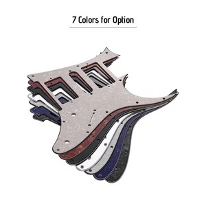 Protector de Palanca para <span class=keywords><strong>Guitarra</strong></span> Eléctrica HSH, PVC, para <span class=keywords><strong>Ibanez</strong></span> G250, Repuesto, Blanco Perla, 3 Capas - Product Image 5