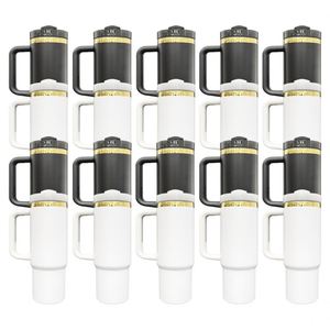 Gobelet isotherme personnalisé avec logo, plaqué or 30 oz, pour gravure au laser, cadeaux de Noël, tasse de voyage isolée sous vide - Product Image 4