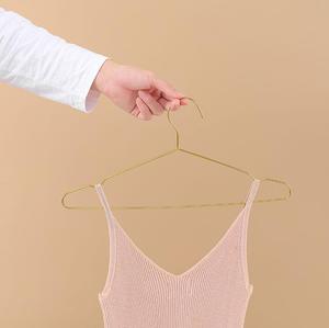 All'ingrosso di alta qualità oro Display in metallo appendiabiti in acciaio inox appendiabiti lavanderia <span class=keywords><strong>per</strong></span> boutique - Product Image 4