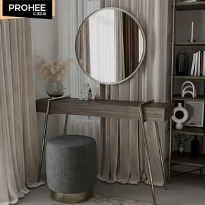 <span class=keywords><strong>Coiffeuse</strong></span> de chambre à coucher nordique moderne en bois, Simple, de haute qualité, avec miroirs, nouvelle collection - Product Image 1