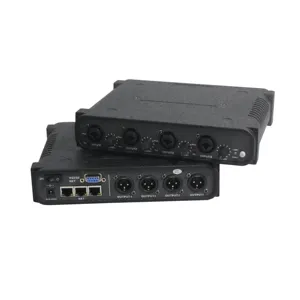 Blanced input 48V Phantom power Dante Audio transmitter interface with 12V DC